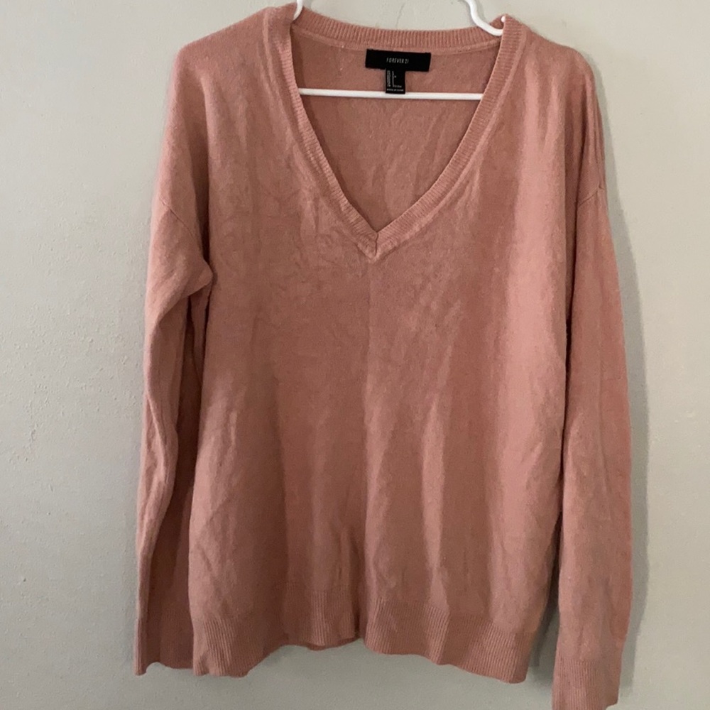 Pink sweater